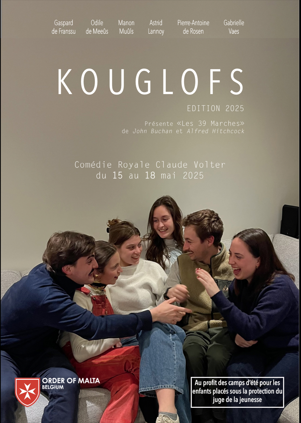 Les Kouglofs. Le théâtre au profit des camps des jeunes